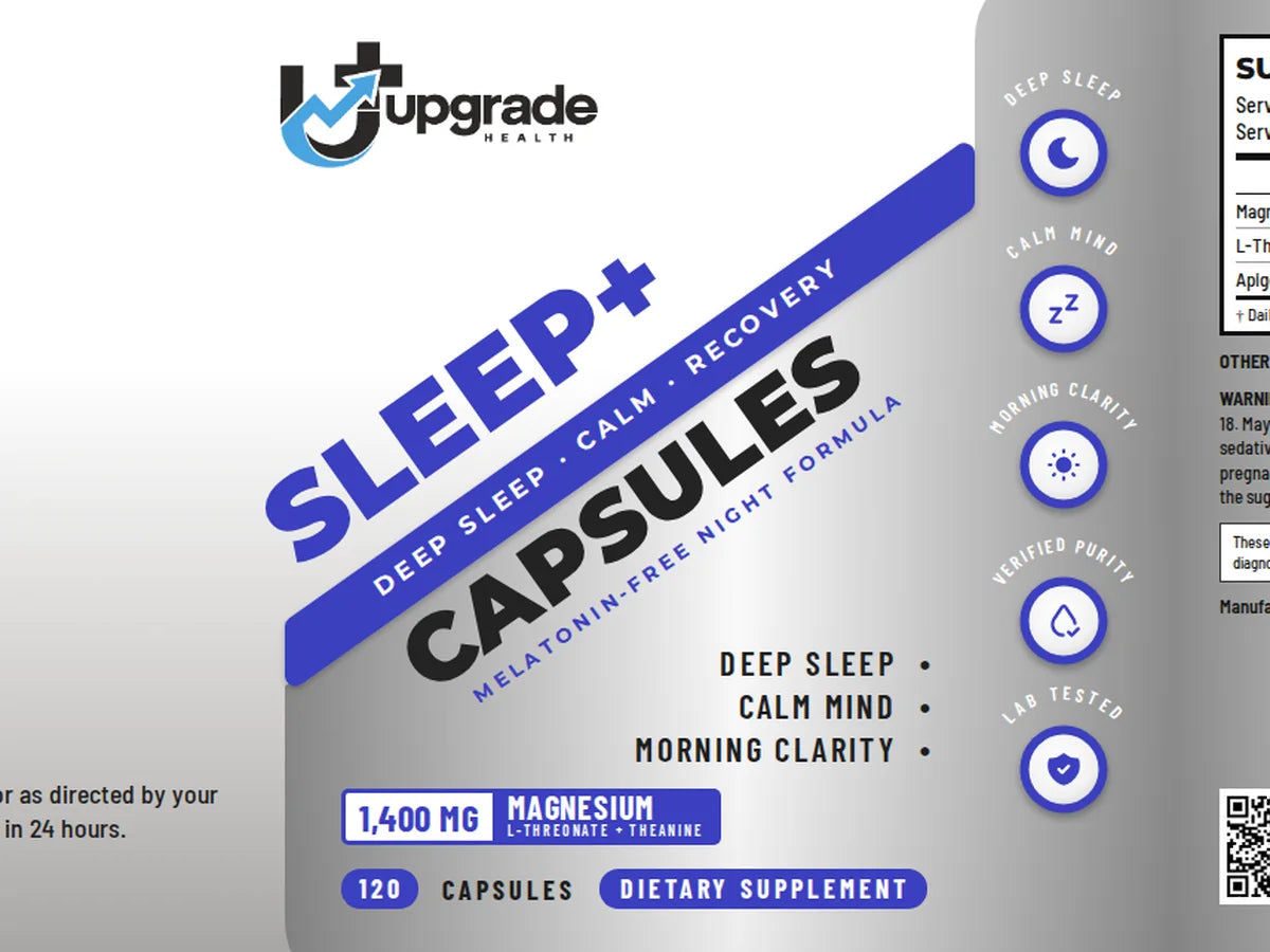 SLEEP+ front label