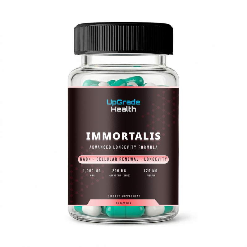 Immortalis — The Cellular Energy Formula That Restocks The Master Molecule Your Body Stops Making At 30.