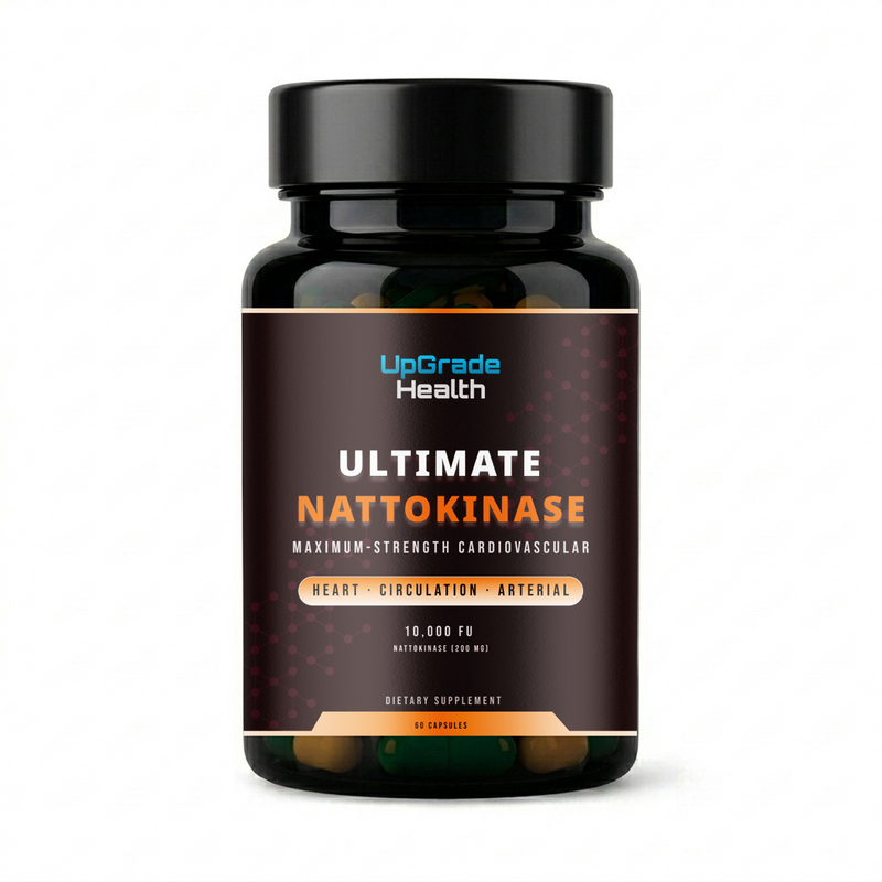  Ultimate Nattokinase — The 10,000 FU Clinical Dose For The Cardiovascular System Most Adults Are Quietly Losing.
