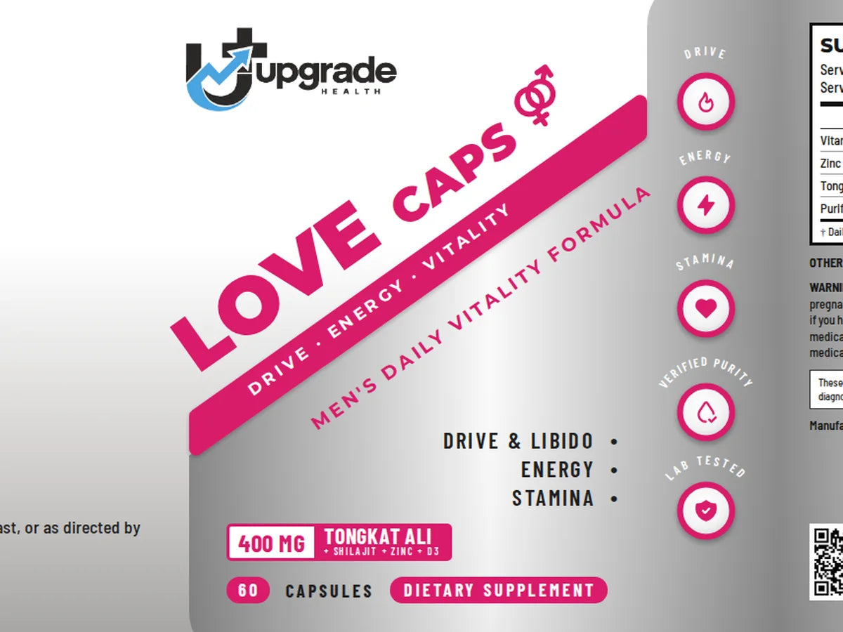 LOVE CAPS front label