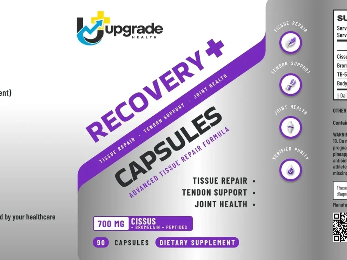 RECOVERY+ front label
